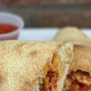 Eggplant Parmigiana Focaccia Panino Catering