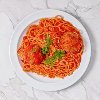 Spaghetti Con Polpette